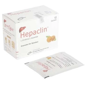 Pack Image: Hepaclin 3 gm Powder (3 gm sachet)