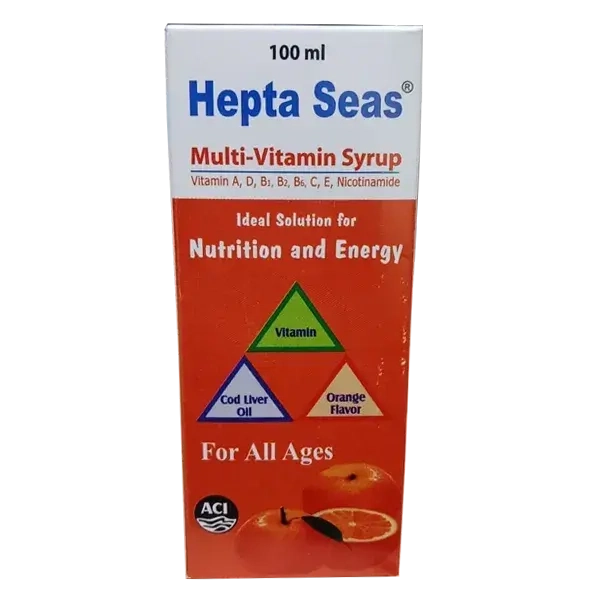 Pack Image: Hepta Seas  Syrup (100 ml bottle)