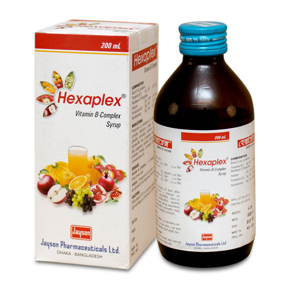 Pack Image: Hexaplex (5 mg Syrup (100 ml bottle)
