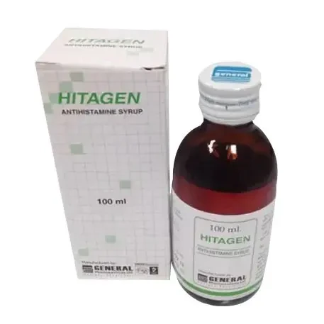 Pack Image: Hitagen 2 mg Syrup (100 ml bottle)
