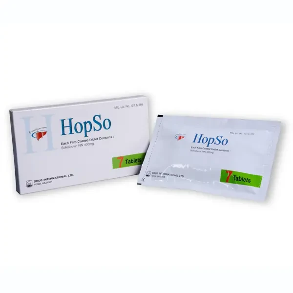 Pack Image: HopSo 400 mg Tablet (1 x 7)