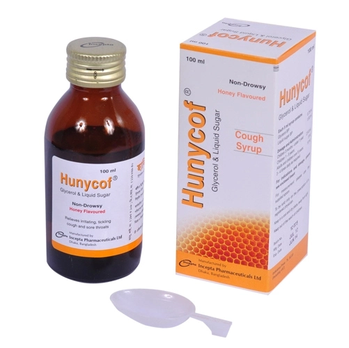 Pack Image: Hunycof (0.75 ml Syrup (100 ml bottle)