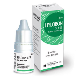Pack Image: Hyloron 0.1% Eye Drop (10 ml drop)
