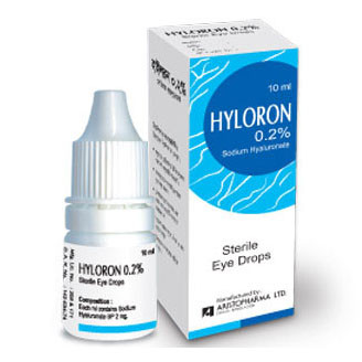 Pack Image: Hyloron 0.2% Eye Gel (10 ml drop)