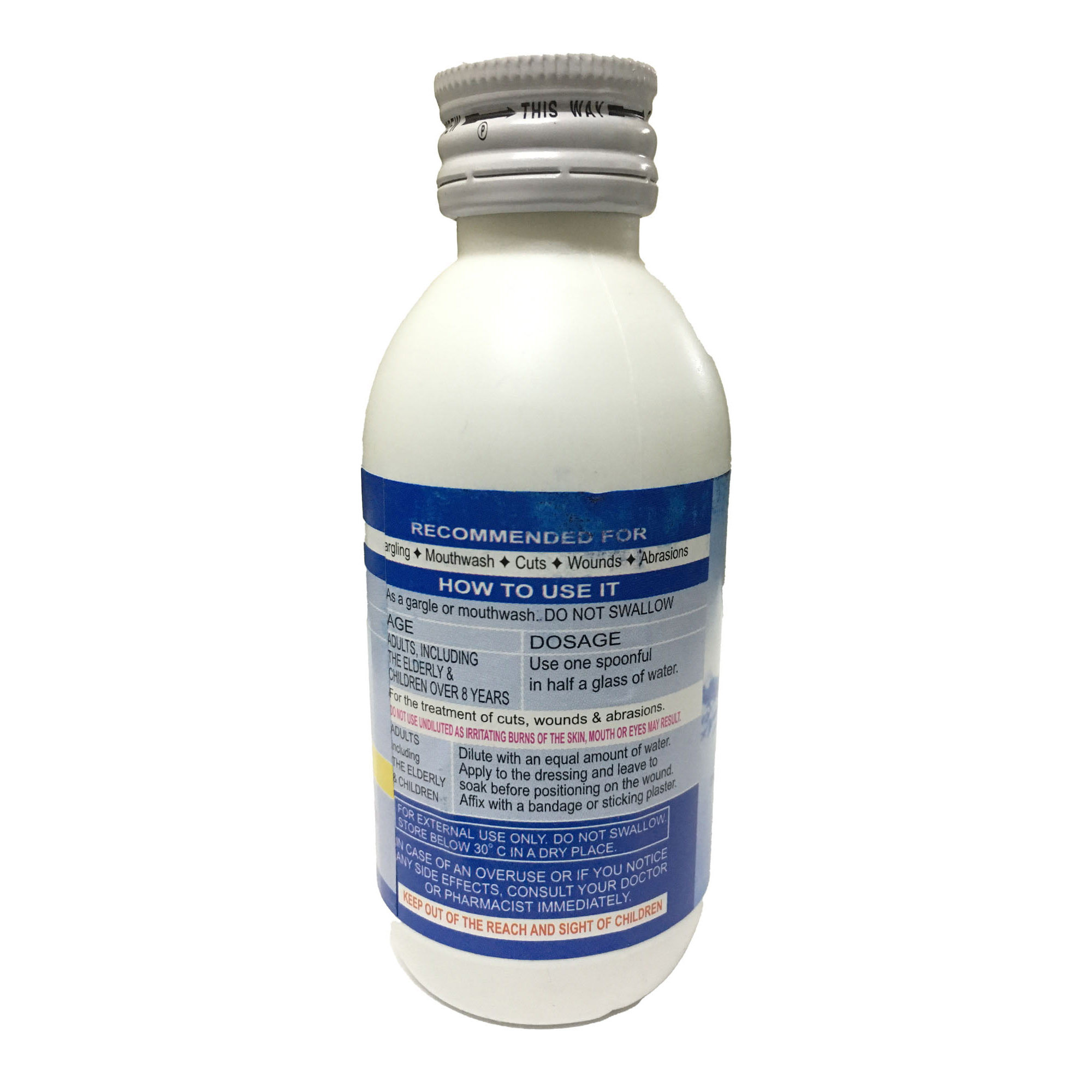 Pack Image: Hyperoxi 6% w Solution (100 ml bottle)
