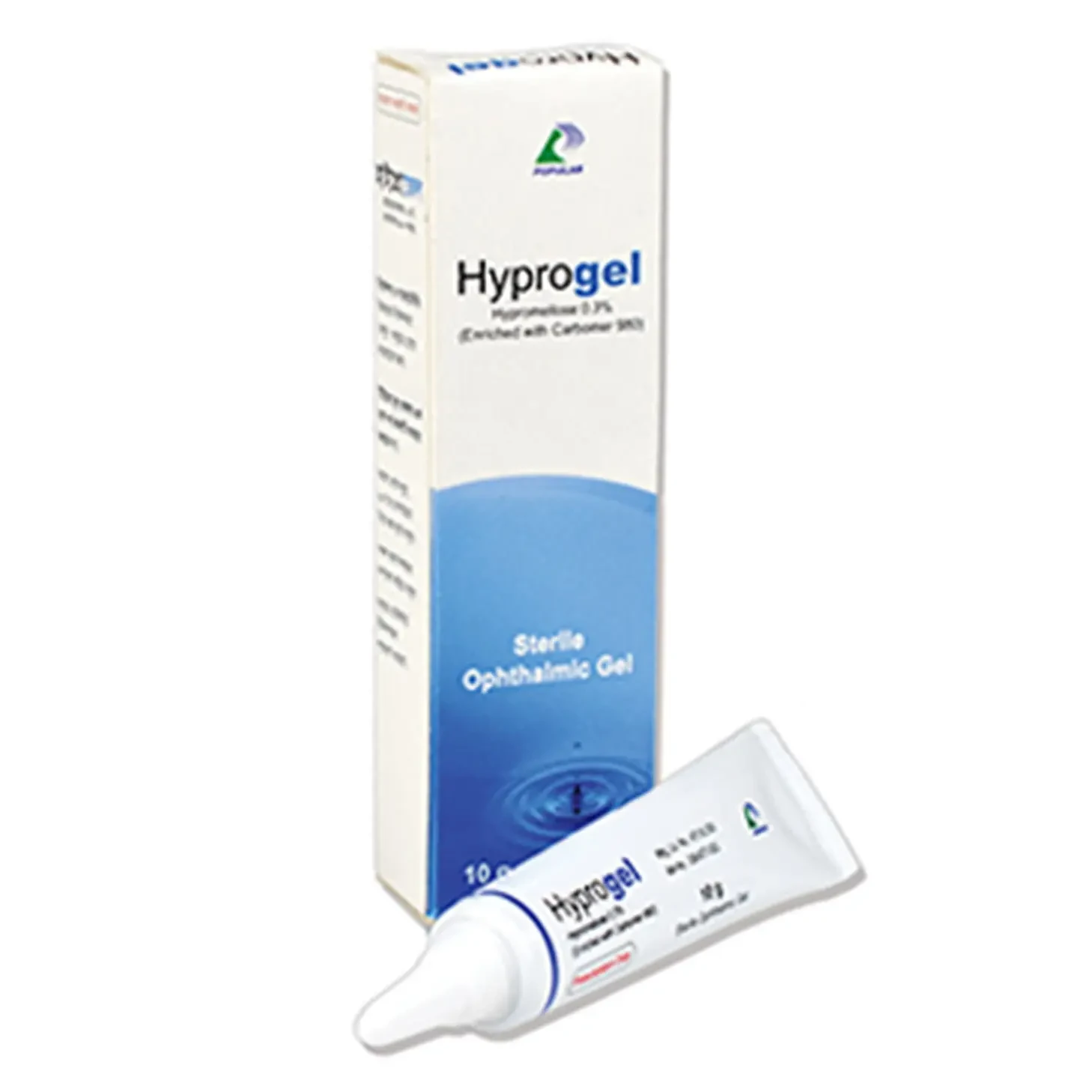 Pack Image: Hyprogel 0.3% Eye Gel (10 gm tube)