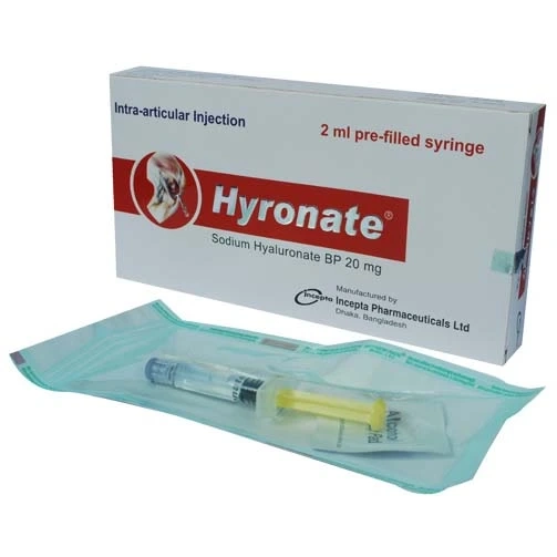 Pack Image: Hyronate 20 mg Injection (2 ml pre-filled syringe)