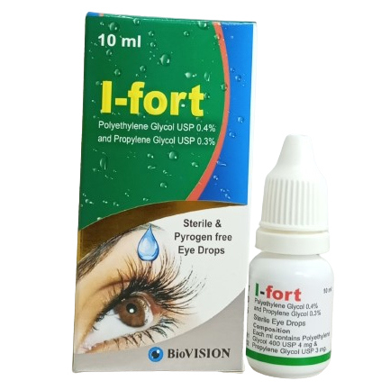 Pack Image: I-Fort 0.4% 0.3% Eye Drop (10 ml drop)