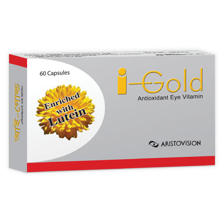 Pack Image: I-Gold 60 mg Capsule (6 x 10)