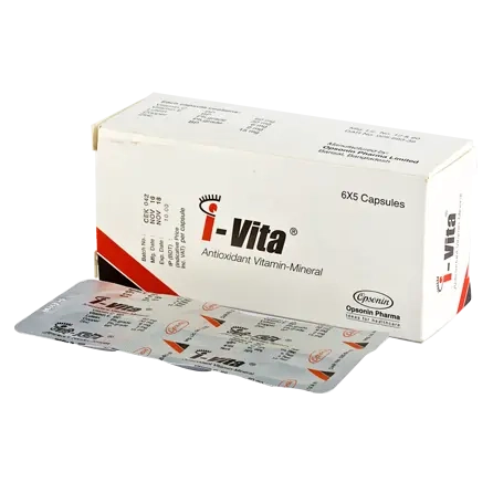 Pack Image: I-Vita 60 mg Capsule (5 x 10)