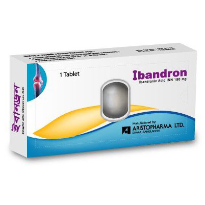 Pack Image: Ibandron 150 mg Tablet (1 tablet kit)