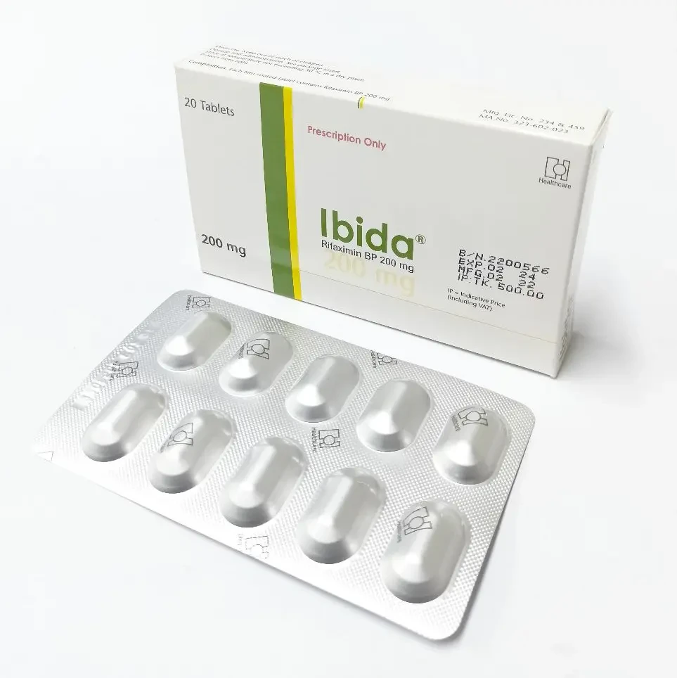 Pack Image: Ibida 200 mg Tablet (2 x 10)