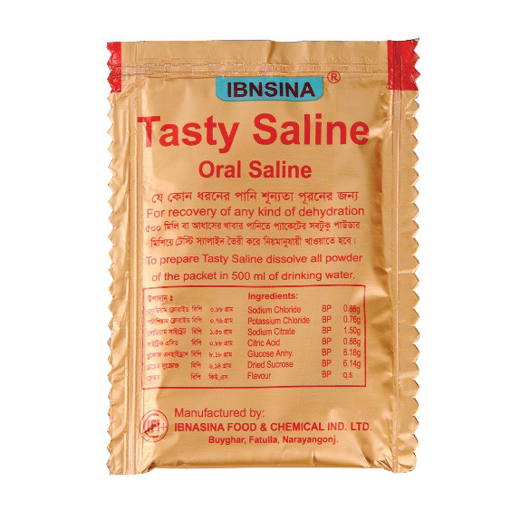 Pack Image: Ibnsina Tasty Saline Powder (Each sachet)
