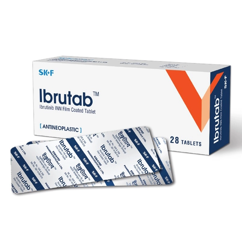 Pack Image: Ibrutab 140 mg Capsule (2 x 14)