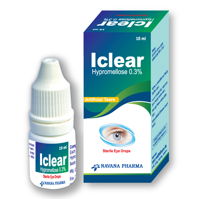 Pack Image: Iclear 0.3% Eye Drop (10 ml drop)