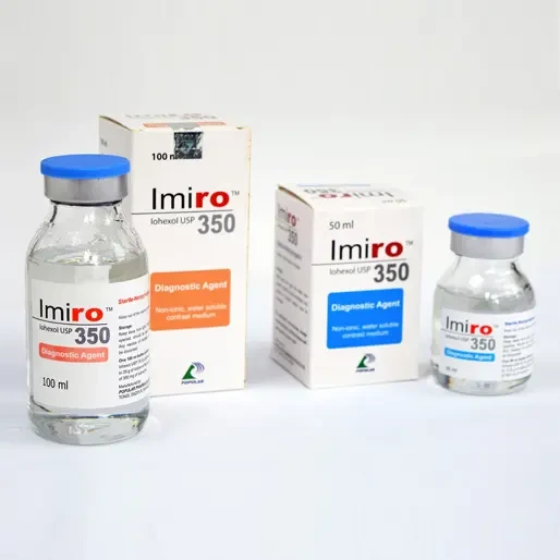 Pack Image: Imiro 350 mg Injection (50 ml bottle)