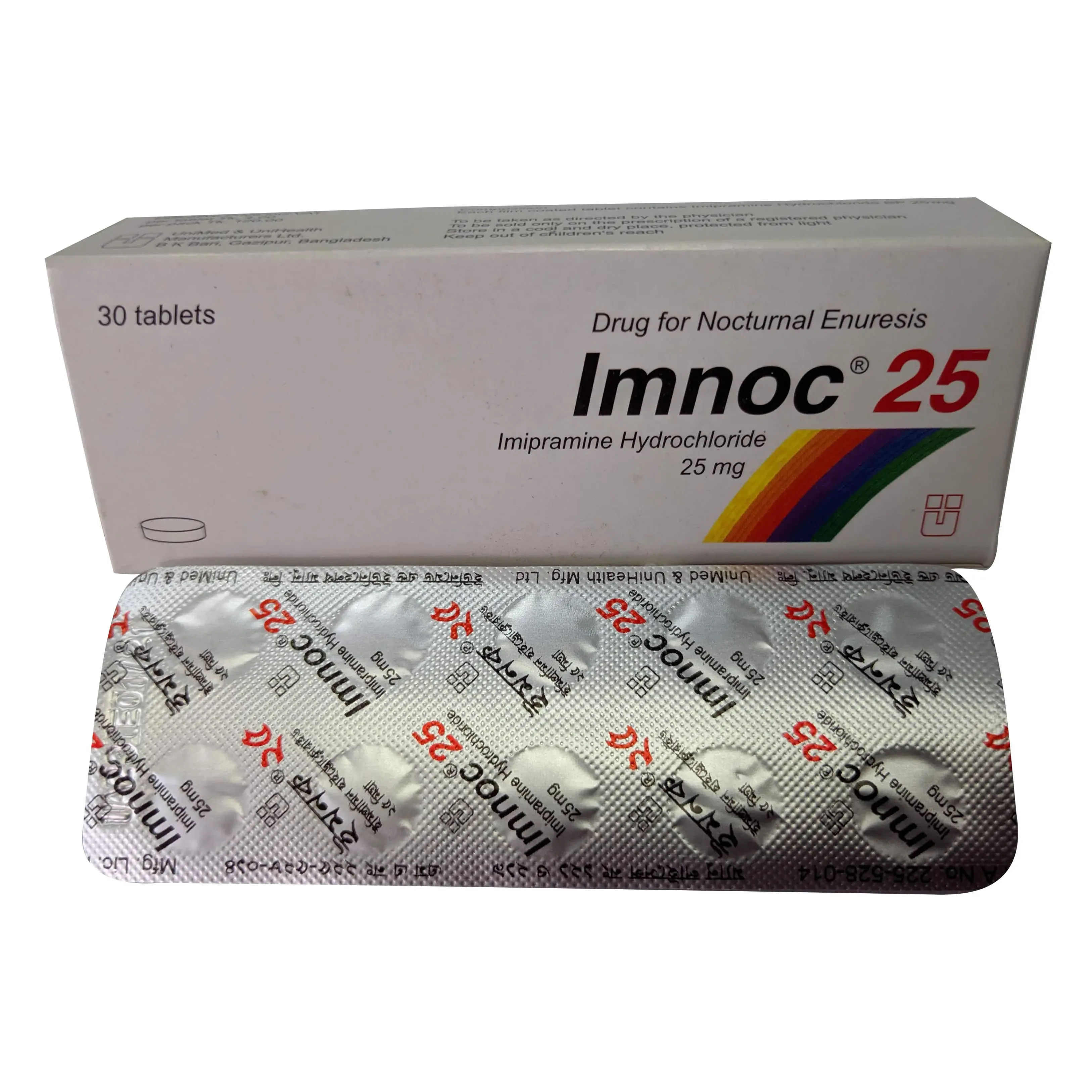 Pack Image: Imnoc 25 mg Tablet (3 x 10)