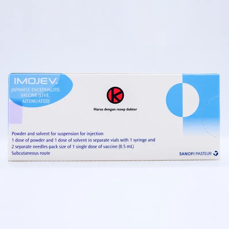 Pack Image: Imojev 0.5 ml Injection (0.5 ml vial)