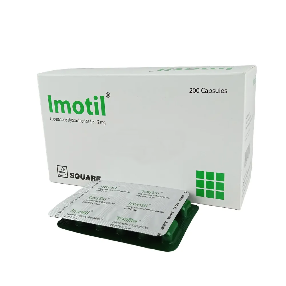 Pack Image: Imotil 2 mg Capsule (20 x 10)