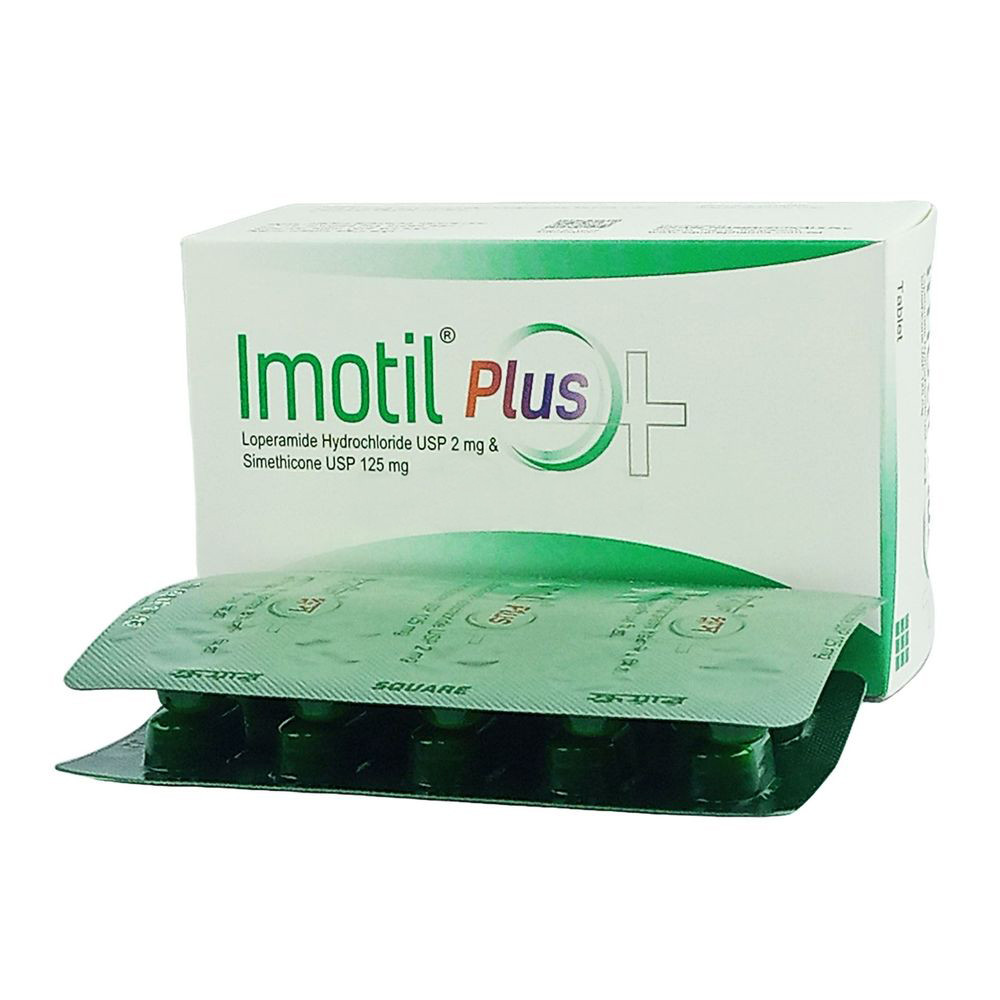 Pack Image: Imotil Plus 2 mg Tablet (5 x 10)