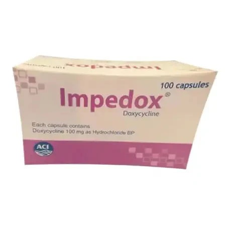 Pack Image: Impedox 100 mg Capsule (10 x 10)