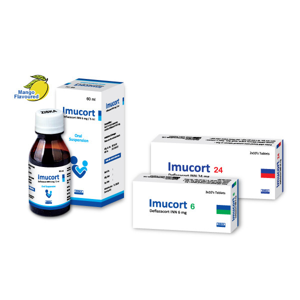 Pack Image: Imucort 24 mg Tablet (2 x 10)