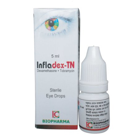 Pack Image: Infladex-TN 0.1% 0.3% Eye Drop (5 ml drop)