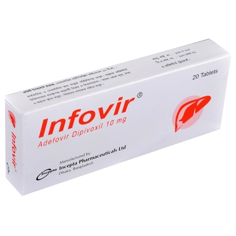 Pack Image: Infovir 10 mg Tablet (2 x 10)
