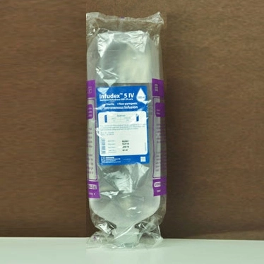 Pack Image: Infudex 5% Injection (500 ml bag)