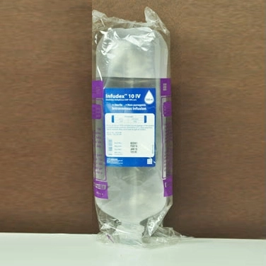 Pack Image: Infudex 10% Injection (500 ml bag)