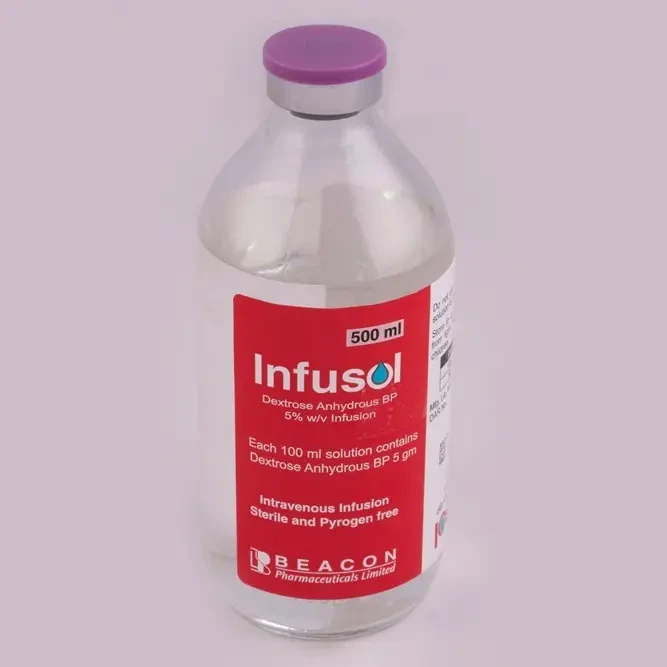 Pack Image: Infusol 5% Injection (500 ml bottle)