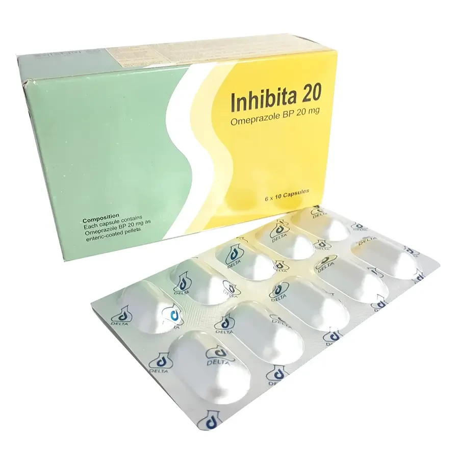 Pack Image: Inhibita 20 mg Capsule (10 x 10)