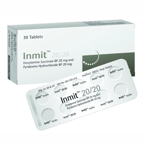 Pack Image: Inmit 20 mg Tablet (3 x 10)