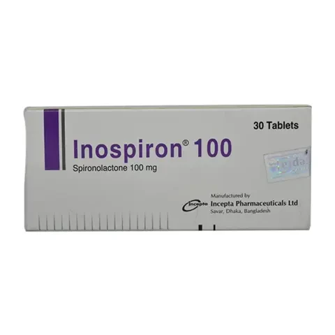 Pack Image: Inospiron 100 mg Tablet (3 x 10)
