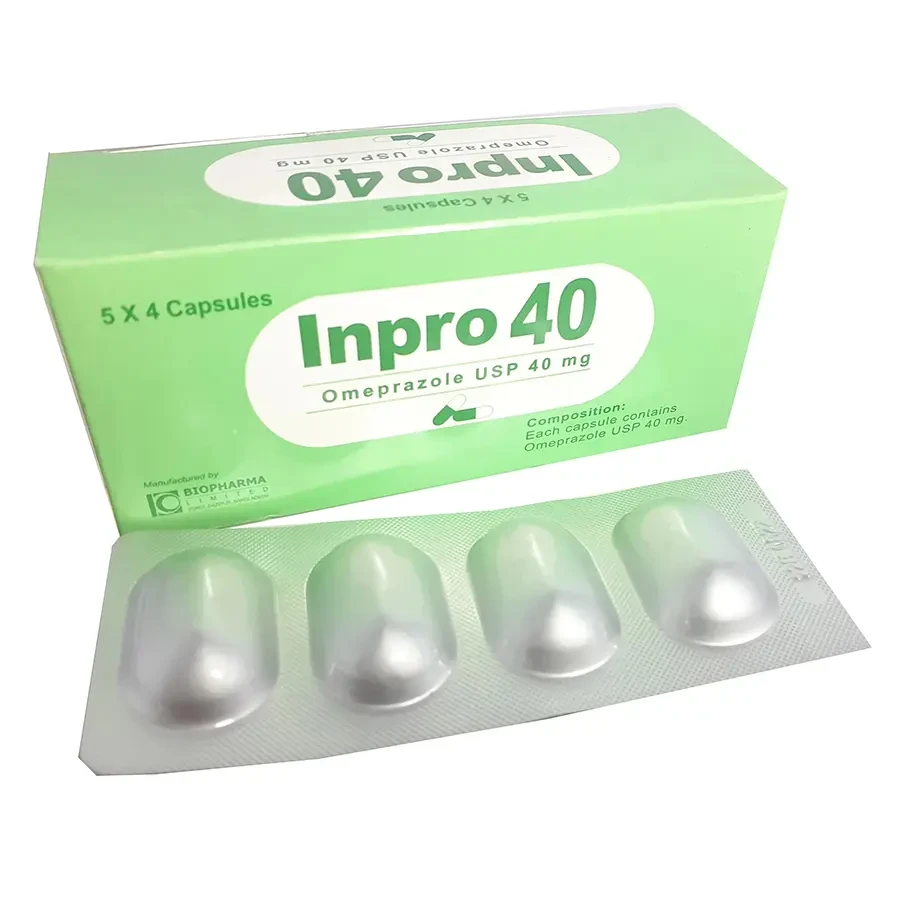 Pack Image: Inpro 40 mg Capsule (6 x 10)
