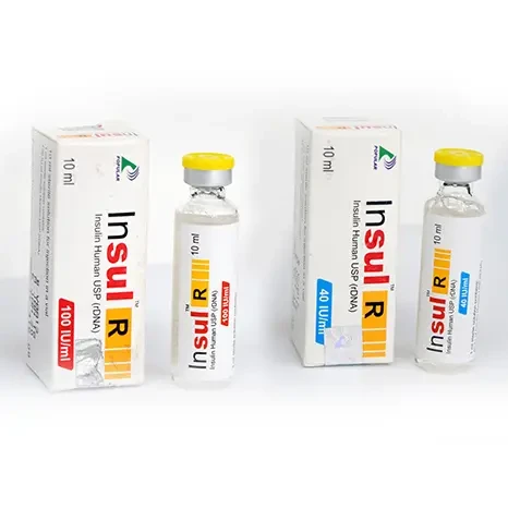 Pack Image: Insul R 100 IU Injection (10 ml vial)