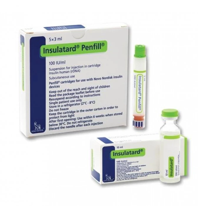 Pack Image: Insulatard Penfill 100 IU Injection (3 ml pen)