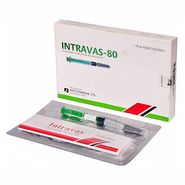 Pack Image: Intravas 8000 Anti-Xa Injection (0.8 ml pre-filled syringe)