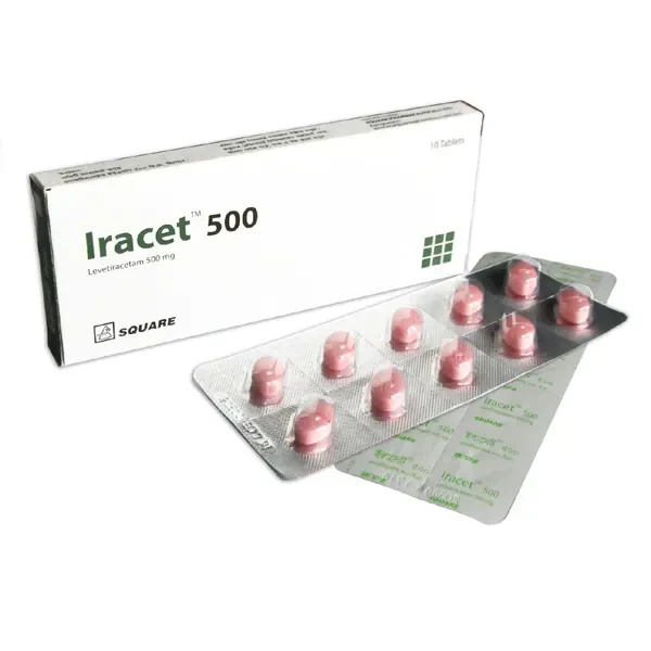 Pack Image: Iracet 500 mg Tablet (2 x 10)