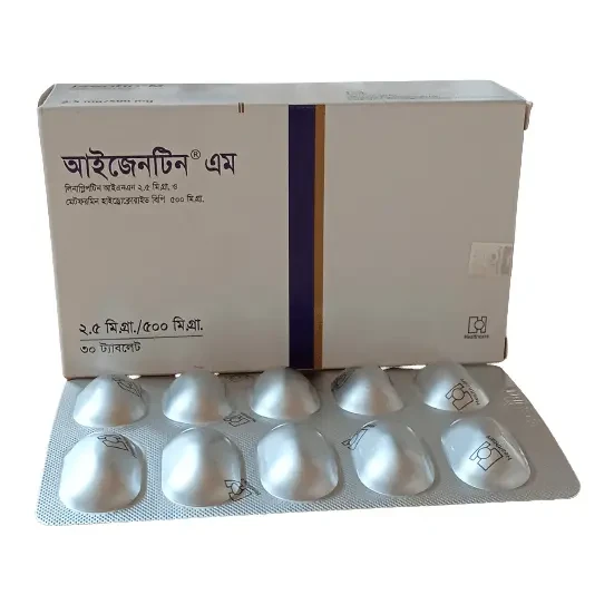 Pack Image: Isentin M 2.5 mg Tablet (3 x 10)