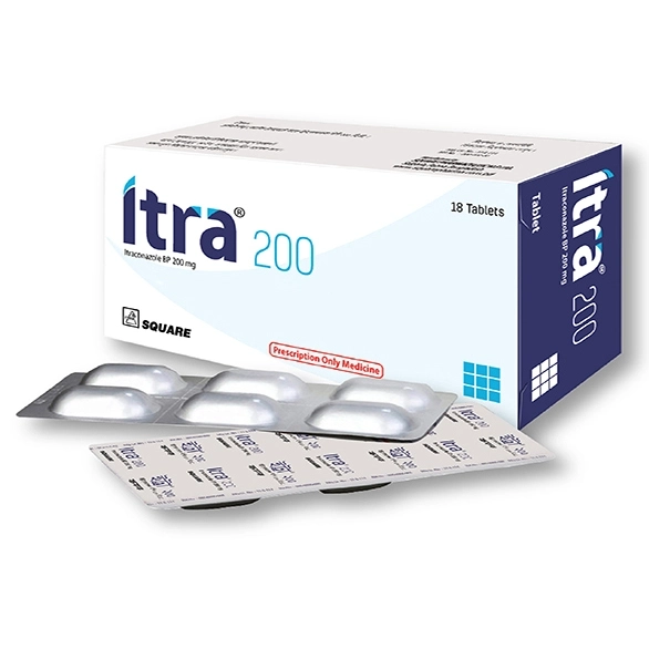 Pack Image: Itra 200 mg Tablet (3 x 6)
