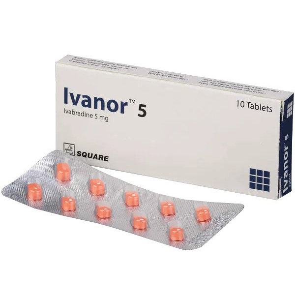 Pack Image: Ivanor 5 mg Tablet (2 x 10)