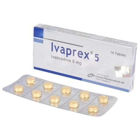 Pack Image: Ivaprex 5 mg Tablet (3 x 10)