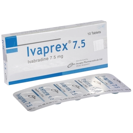 Pack Image: Ivaprex 7.5 mg Tablet (3 x 10)