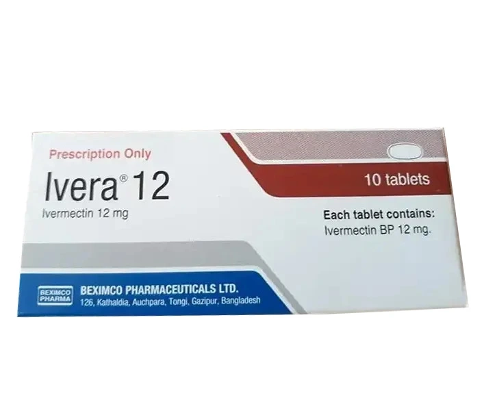 Pack Image: Ivera 12 mg Tablet (2 x 10)