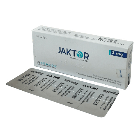 Pack Image: Jaktor 5 mg Tablet (3 x 10)