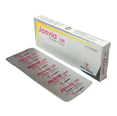 Pack Image: Janvia 100 mg Tablet (1 x 10)