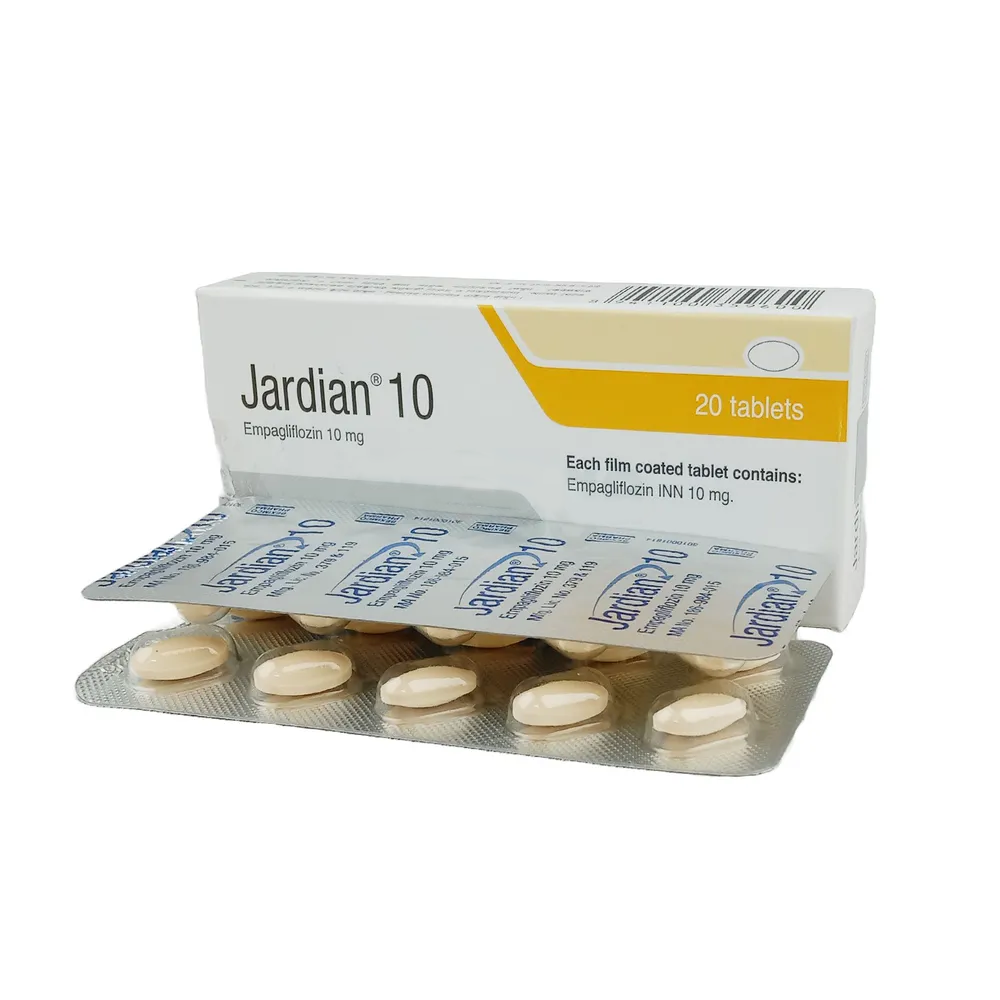 Pack Image: Jardian 10 mg Tablet (3 x 10)