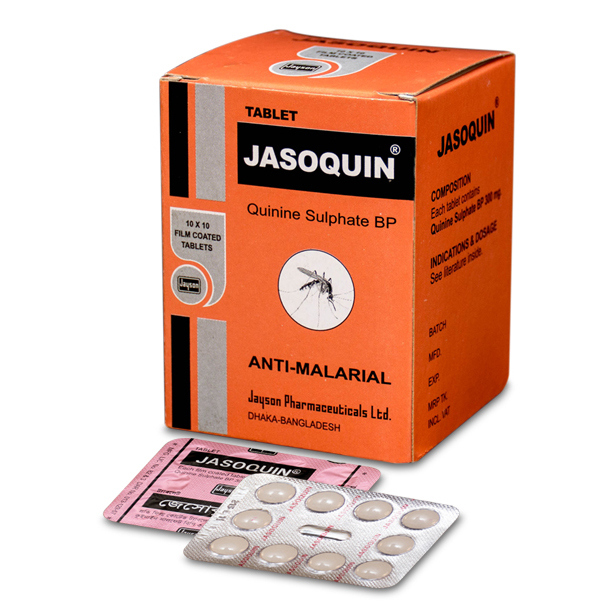 Pack Image: Jasoquin 300 mg Tablet (10 x 10)