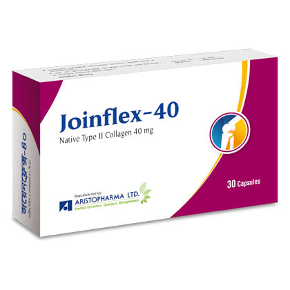 Pack Image: Joinflex 40 mg Capsule (3 x 10)